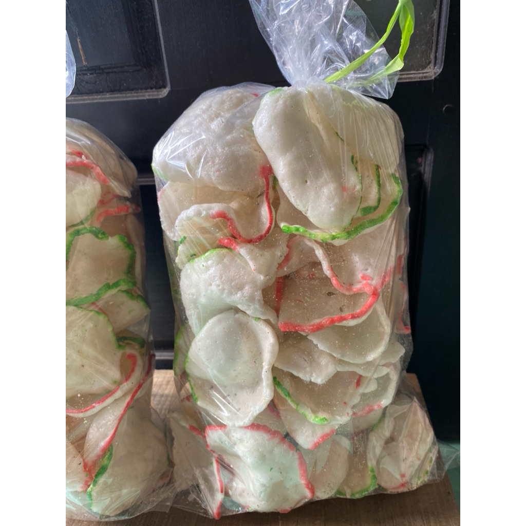 

200gr [ Matang ] Kerupuk Upil Rasa Udang Bawang Goreng Pasir / Kerupuk Melarat / Kerupuk Goreng Pasir Renyah Gurih