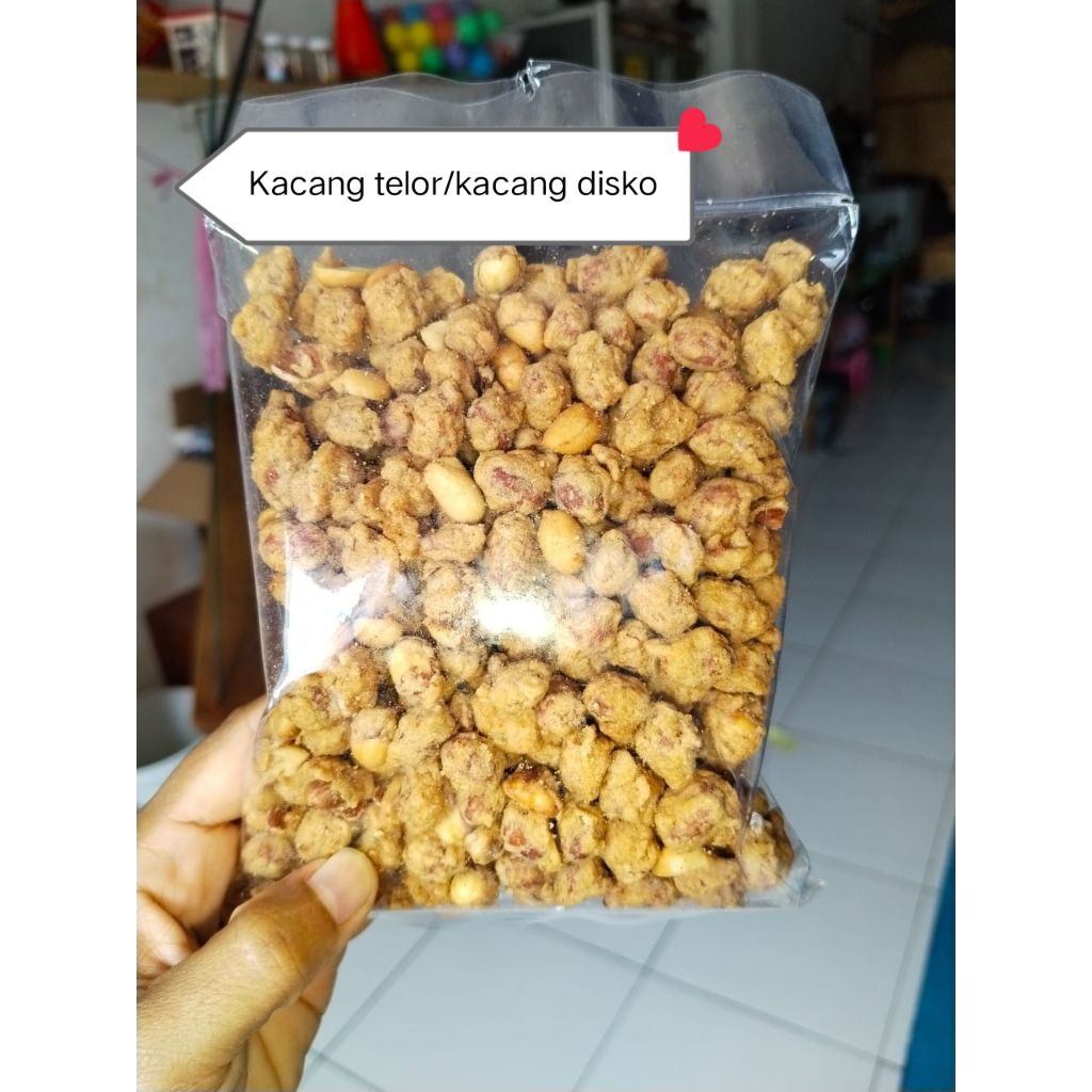 

COD kacang telor kacang disko oleh oleh khas minang berat 250gr