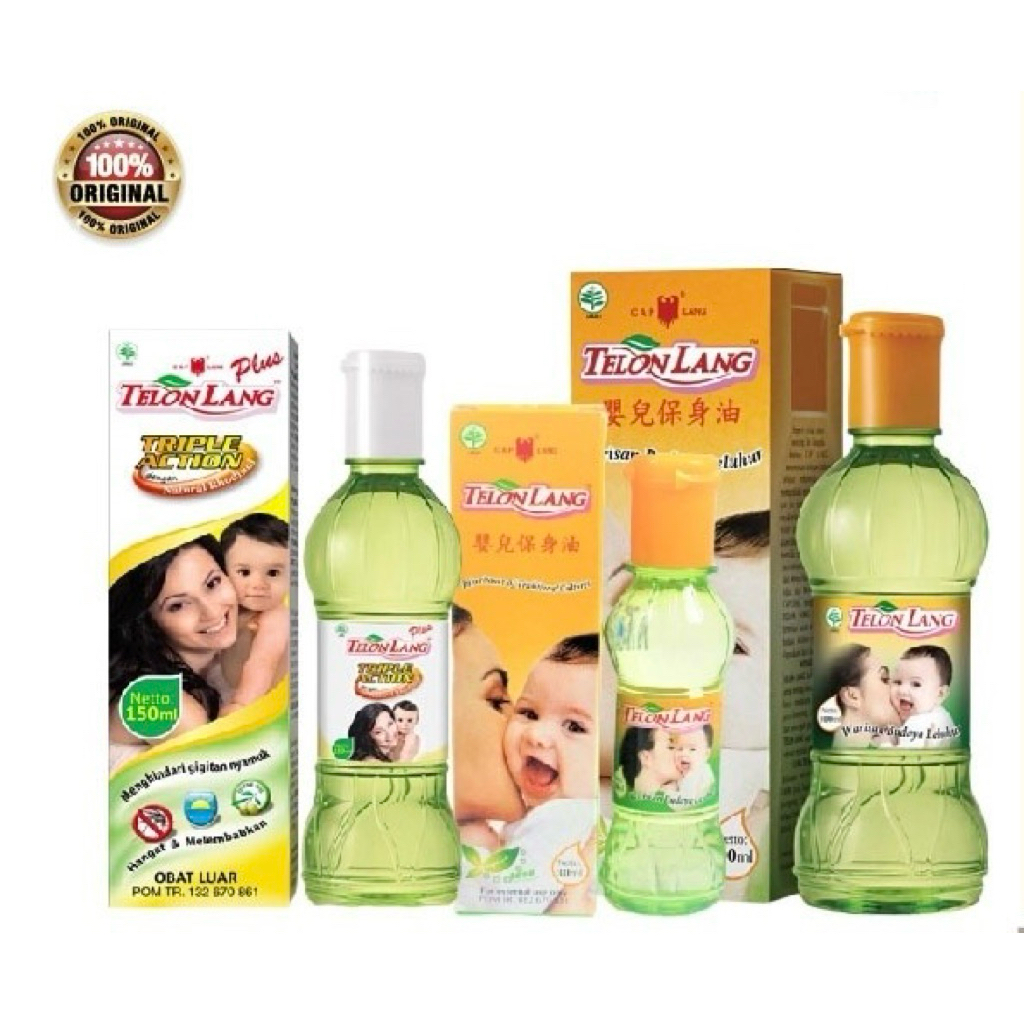 MINYAK TELON CAP LANG / MINYAK TELON CAP LANG PLUS 60ML,100ML,150ML
