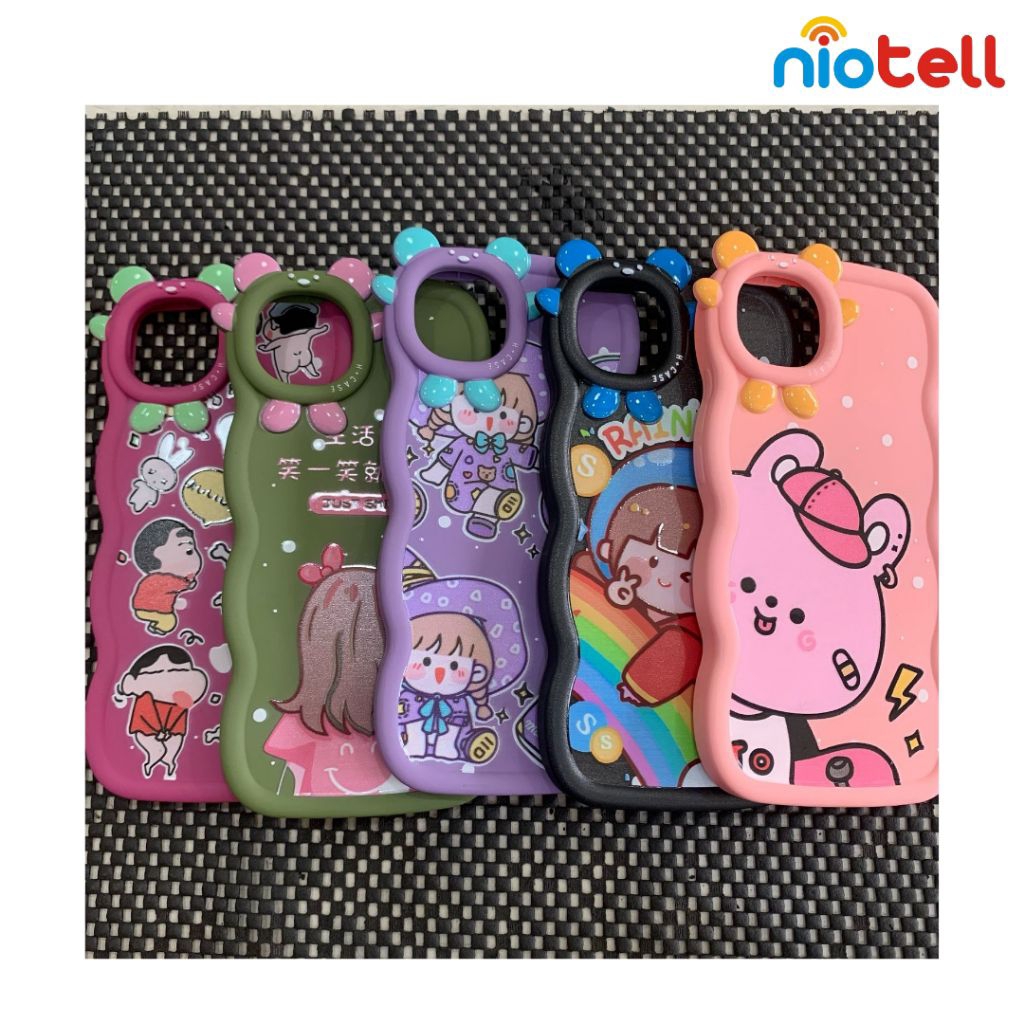 Softcase Oppo A16K/16E Motif Karakter Kartun