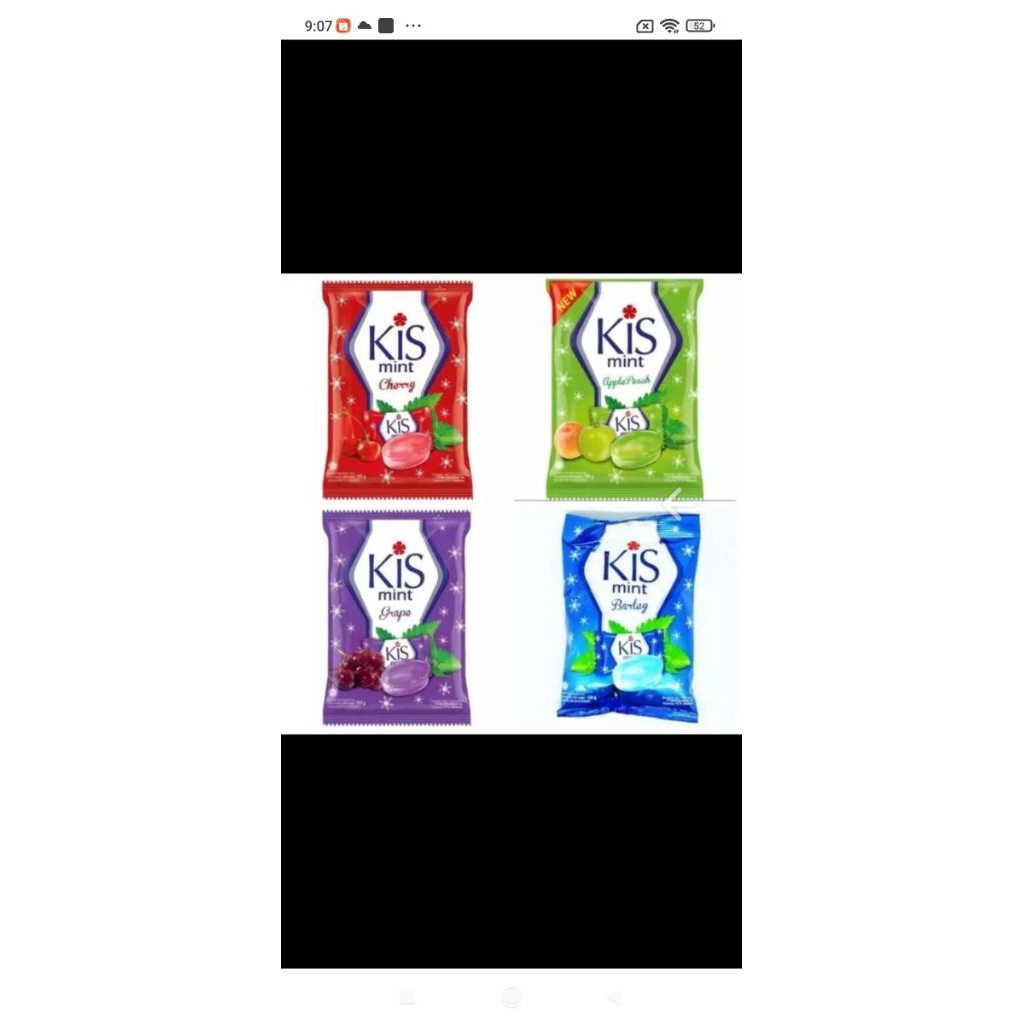 

Permen Kis MINT 1 Bungkus Isi 50 Butir / Permen Mint