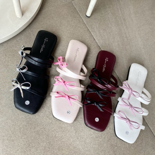Vision Martin - Sandal Flat Wanita | sendal teplek wanita terbaru Angela