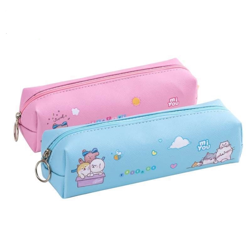 

TEMPAT PENSIL SLETING KAIN POUCH PEN CASE DOMPET LUCU DELI EH-902 KOTAK PENSIL ANAK