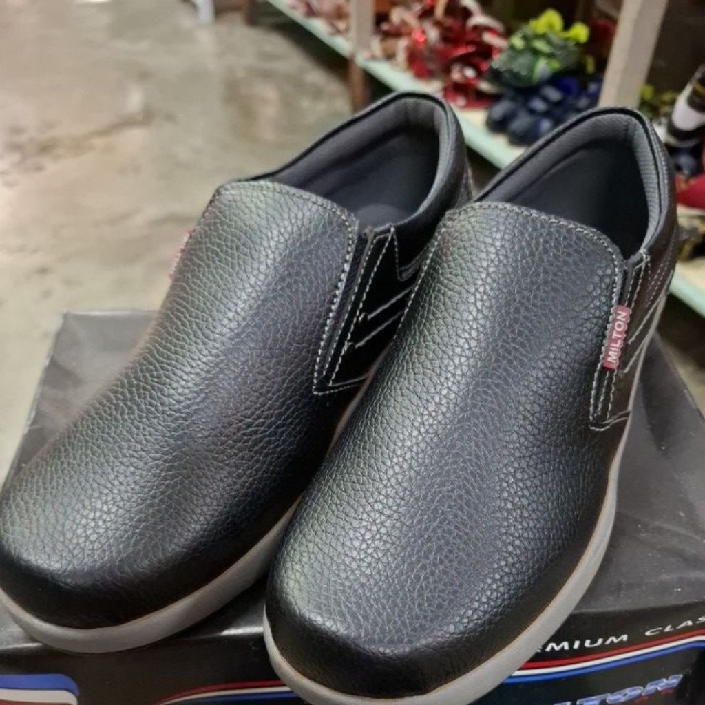 Sepatu Kerja Pria Pantofel Pansus Kulit