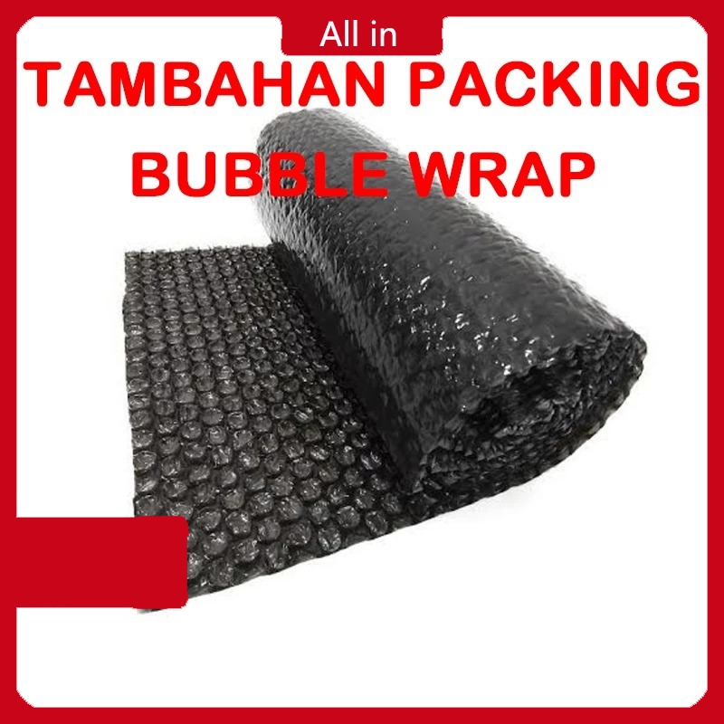 

Extra Bubble Wrap Untuk Tambahan Packinh Lebih Aman