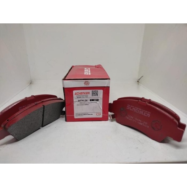 BRAKE PAD FR (DEPAN) HONDA BRIO,CITY 2012-2020 SCHENKER