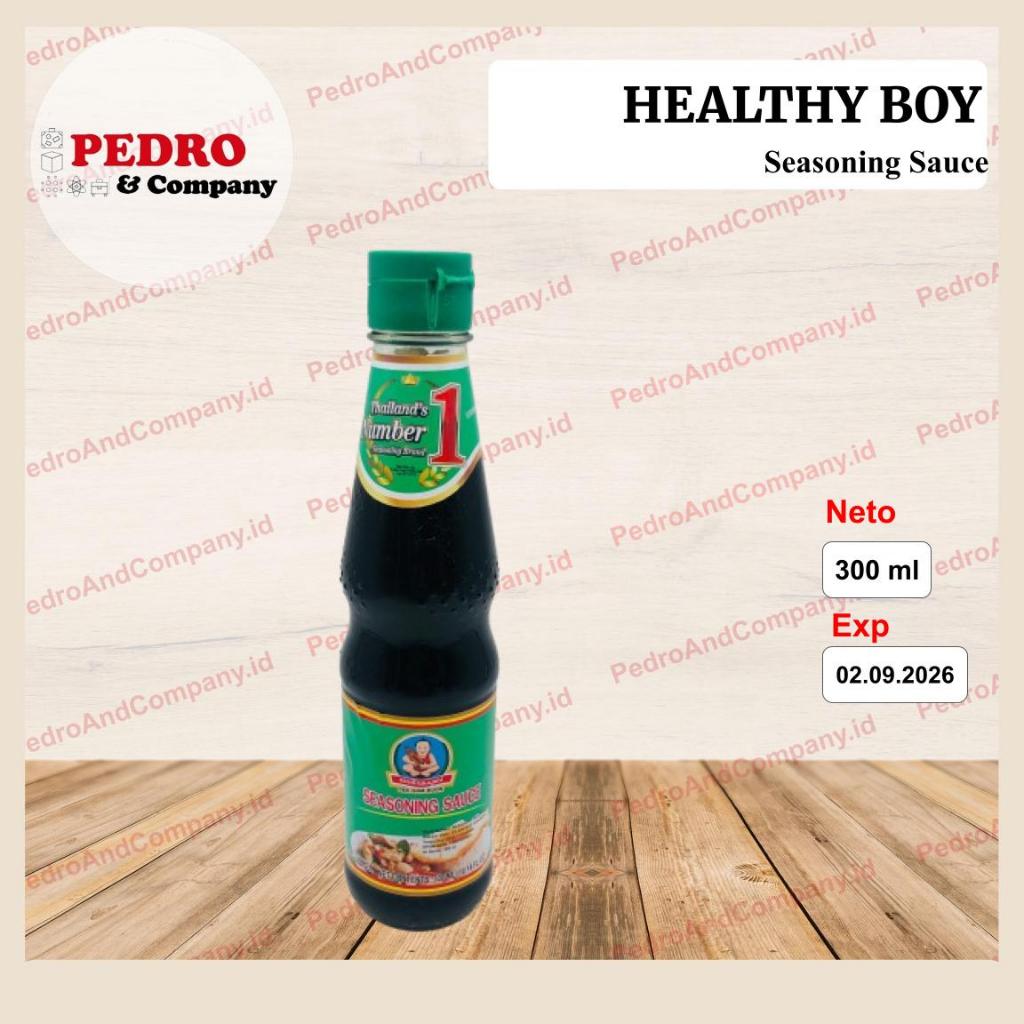 

Healthy boy seasoning sauce 300ml - kecap asin hijau
