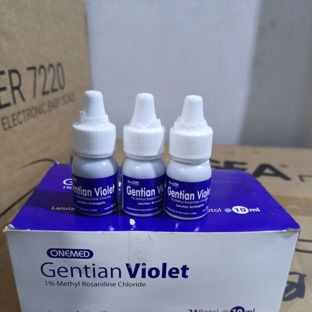 GENTIAN VIOLET OBAT SARIAWAN| ONEMED | BIBIR PECAH | BAU MULUT