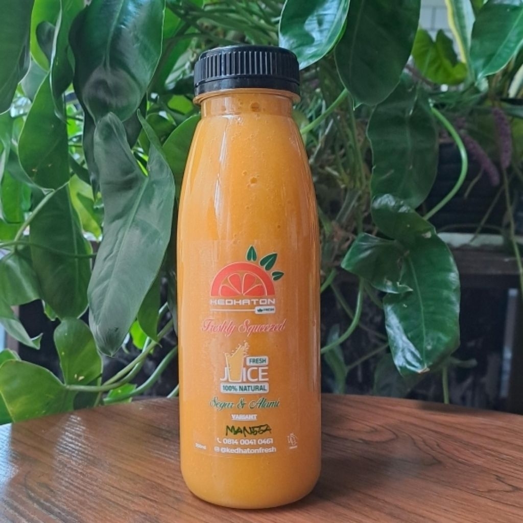 

Jus Mangga - 100 % Alami & Segar - 350ml