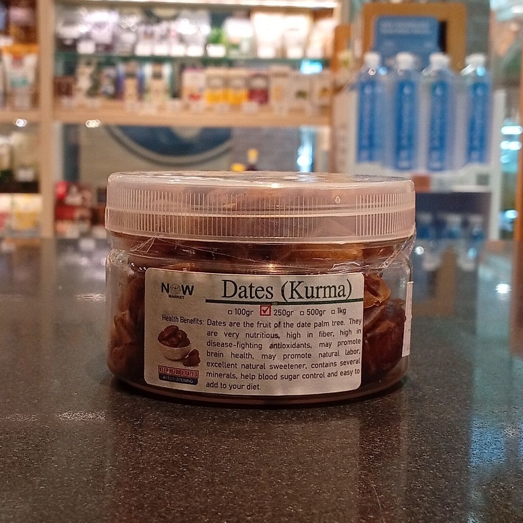 

Dates (Kurma) by NOW 250gr