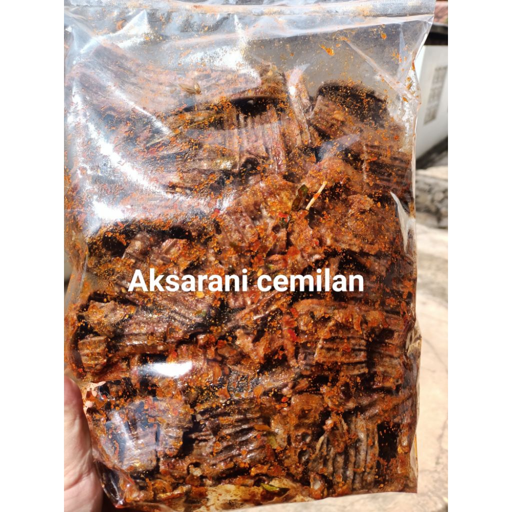

kerupuk jengkol pedas daun jeruk isi 1kg