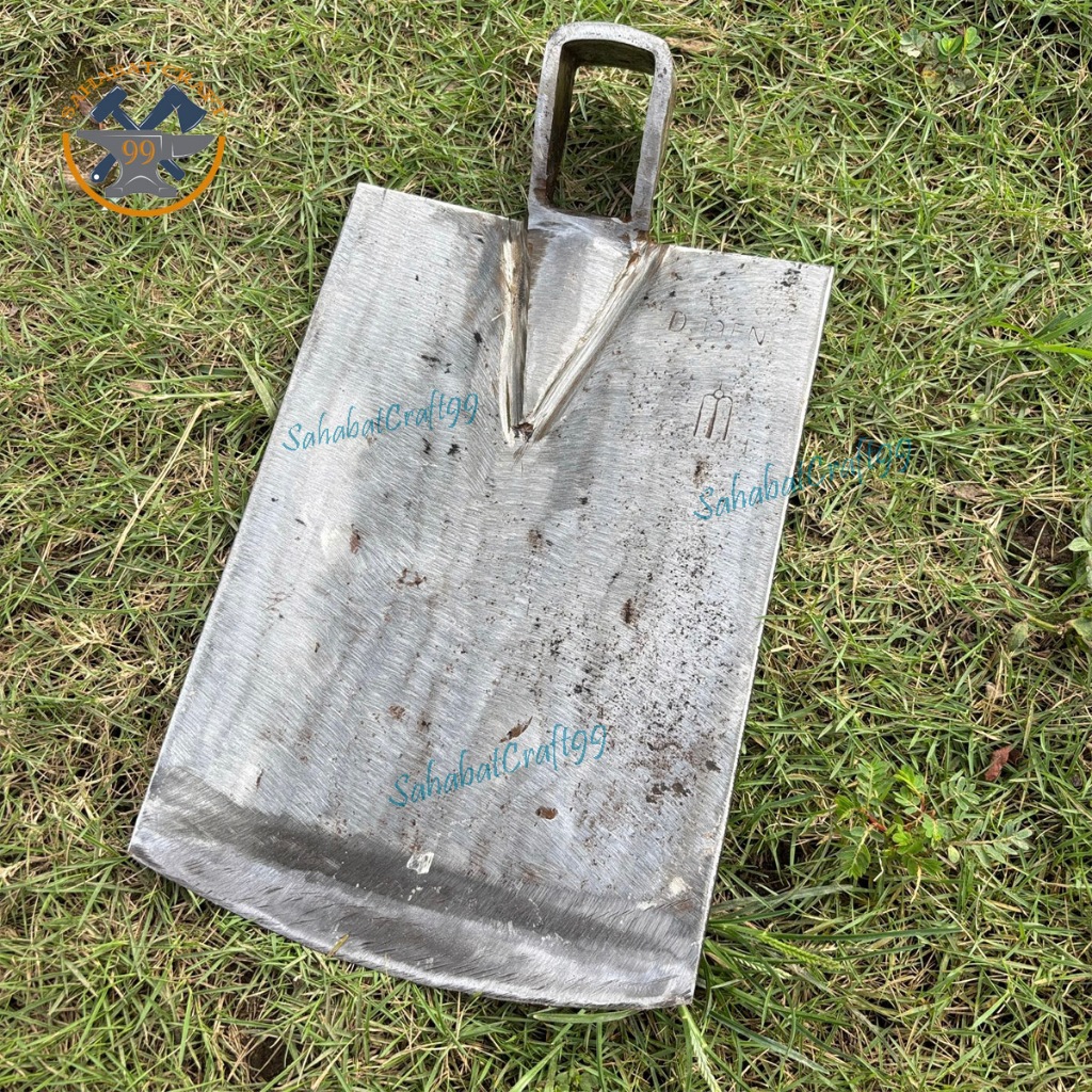 Cangkul Bahan Baja Isen Ukuran 17 cm Cocok Untuk Kebun Asli Tajam Khas Jawa Timur