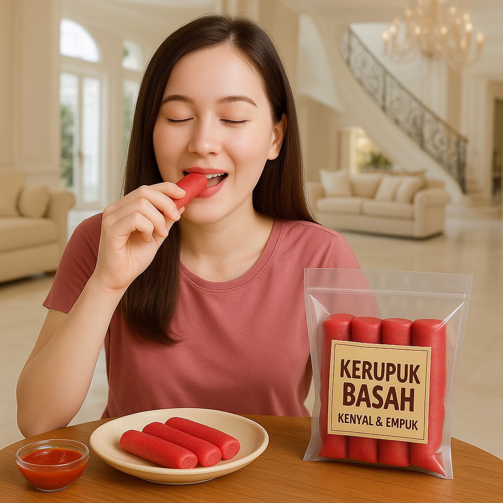 

Kerupuk Basah Khas Kalimantan