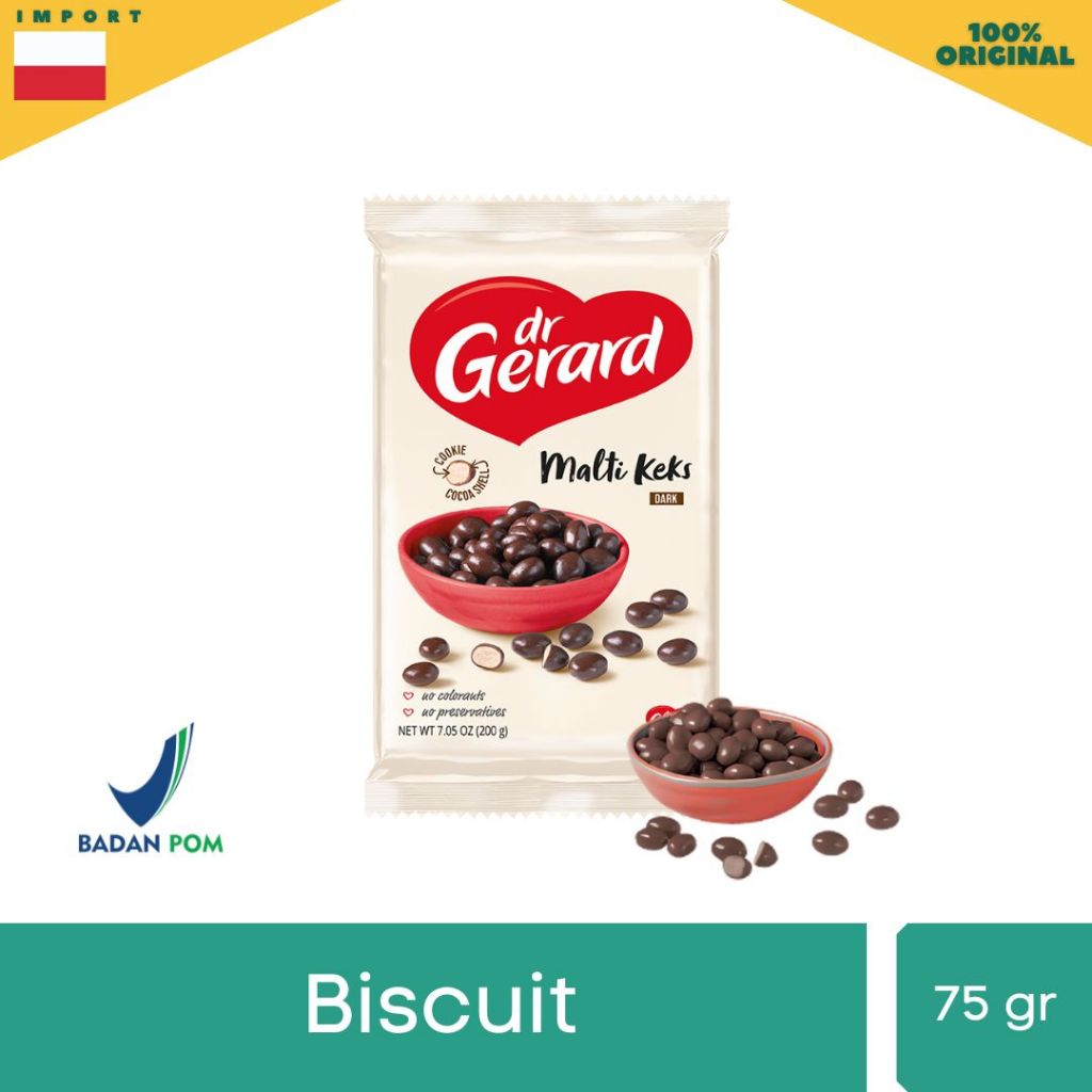 

Dr. Gerard Biscuit Maltikeks - Biskuit dengan glasir kakao