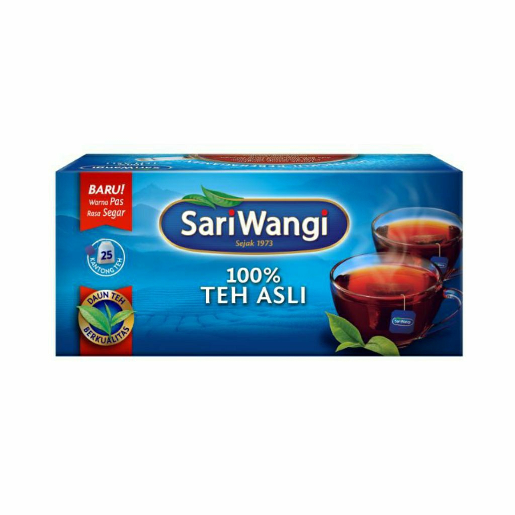 

Teh celup Sariwangi Asli 100% - 25 celup