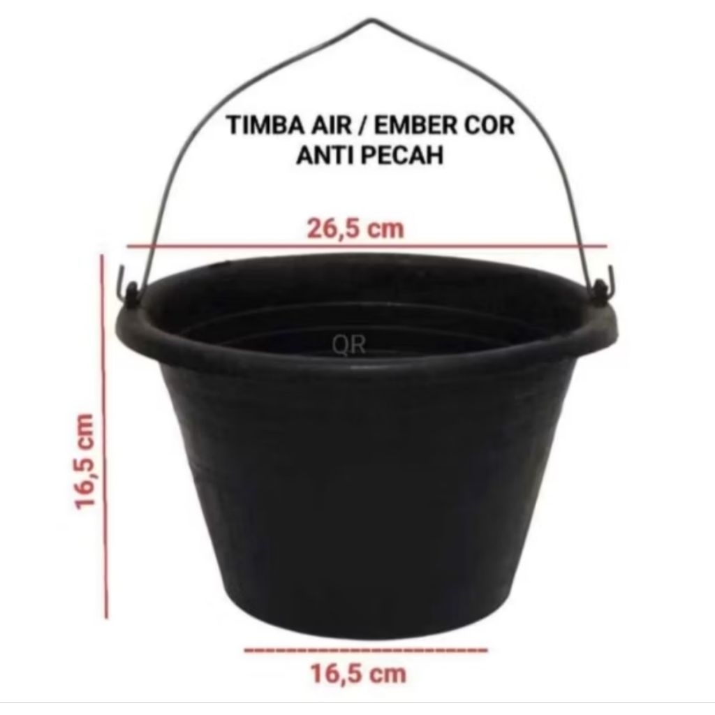 EMBER COR PLASTIK HITAM 14 (5 LITER)