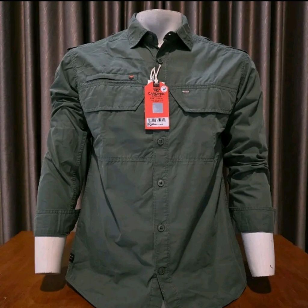 CARDINAL CASUAL KEMEJA ADVENTURE HIJAU