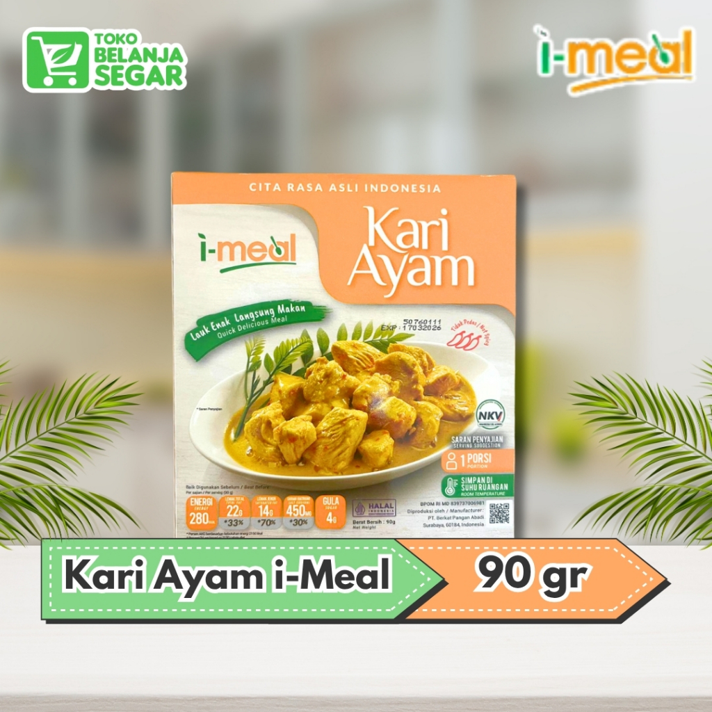 

Kari Ayam (90 gr) - I Meal