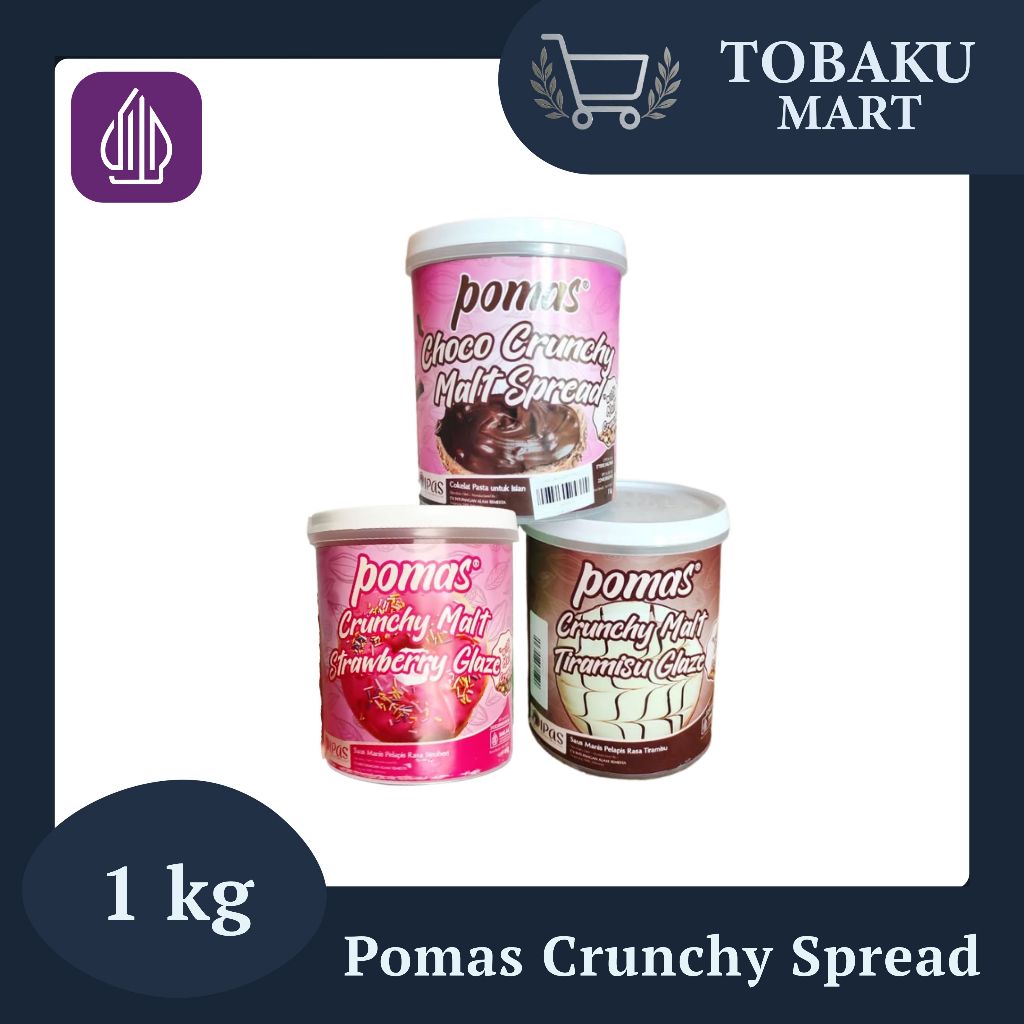 

POMAS CRUNCHY GLAZE 1KG / GLAZE COKELAT RENYAH UNTUK CELUPAN DONAT, ROTI, DAN DESSERT MODERN / COKELAT SIAP PAKAI DENGAN TEKSTUR KRIUK YANG UNIK DAN TAHAN LAMA / COCOK UNTUK USAHA ROTI, JAJANAN KEKINIAN, DAN PRODUK CEMILAN SIAP JUAL