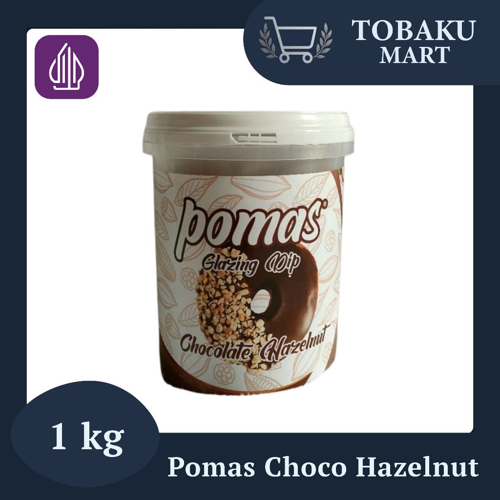 

POMAS CHOCO HAZELNUT DIP GLAZE 1KG / 5 KG / GLAZE CELUP SIAP PAKAI RASA COKELAT HAZELNUT UNTUK DONAT, ROTI, DAN KUE MODERN / LAPISAN MENGILAP DENGAN AROMA KACANG YANG LEZAT / COCOK UNTUK USAHA BAKERY, CEMILAN KEKINIAN, DAN DESSERT RUMAHAN