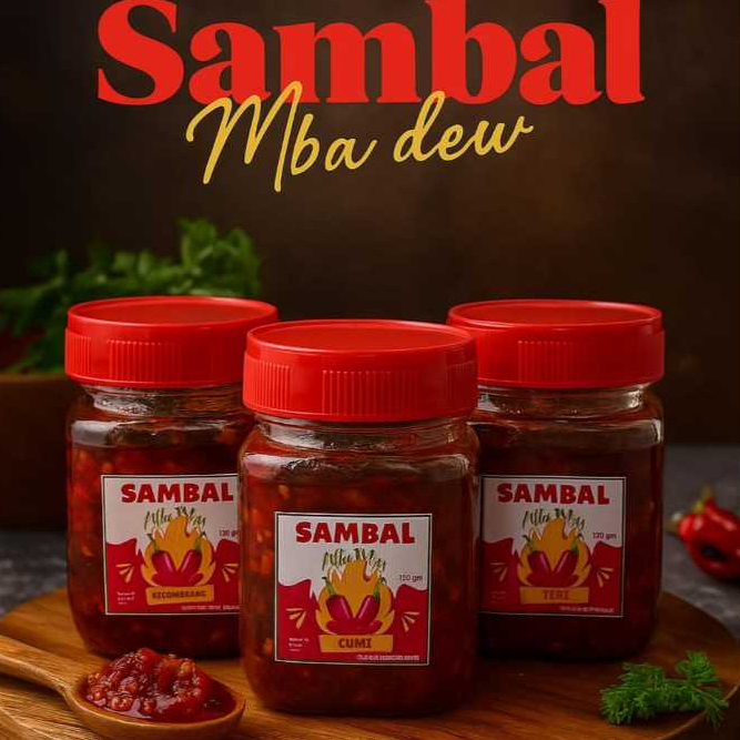 

Sambal Rumahan Pedas Gila Mba Dewi 150 gr – Tanpa Pengawet, Fresh, Cocok Buat Semua Menu, Rasa Juara, Pedas Mantap