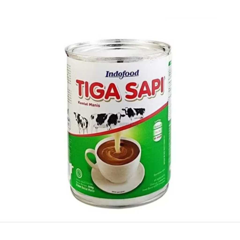 

Susu Kenal Manis Tiga Sapi 490gr