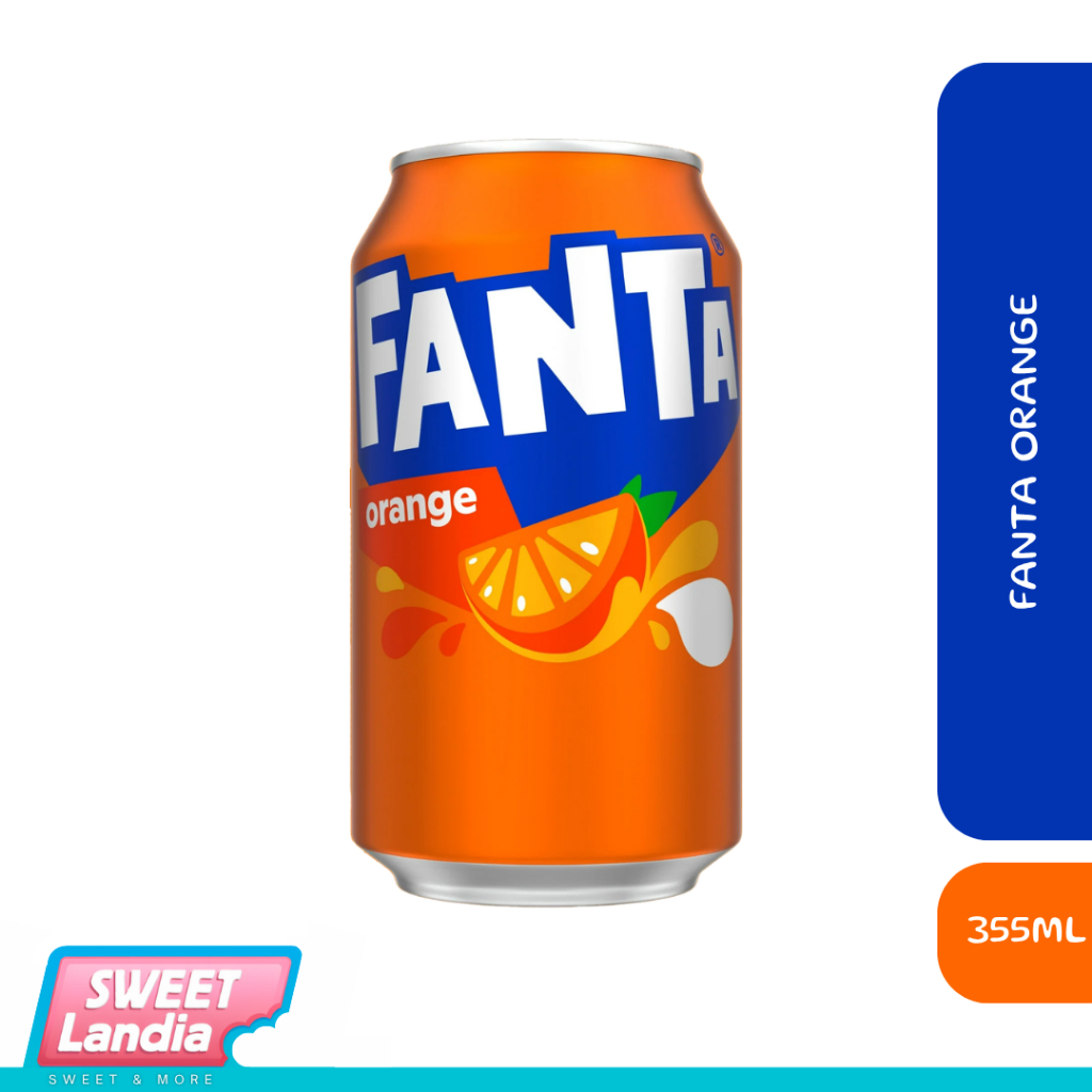 

Fanta Orange Soda 355ml