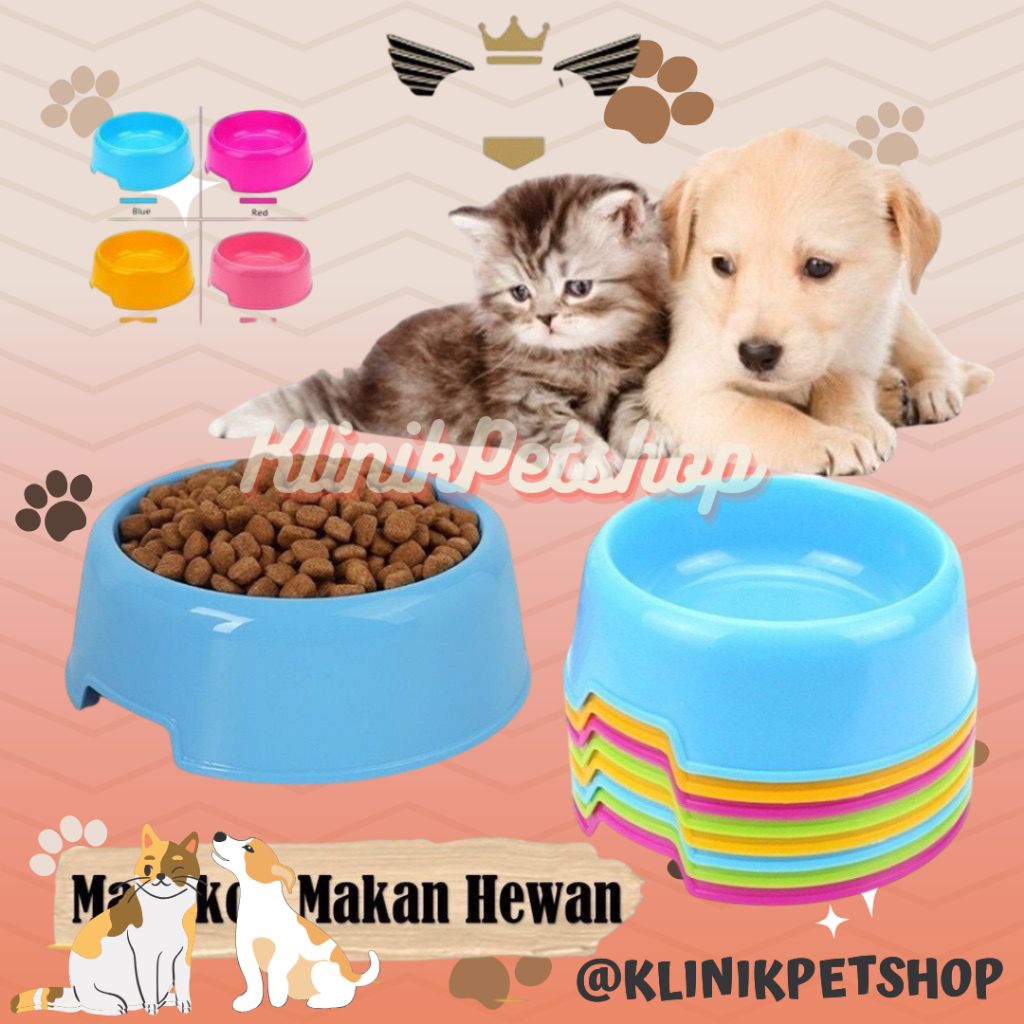 Mangkok Makanan kucing Mini - Tempat Makan Kucing Mini Lucu