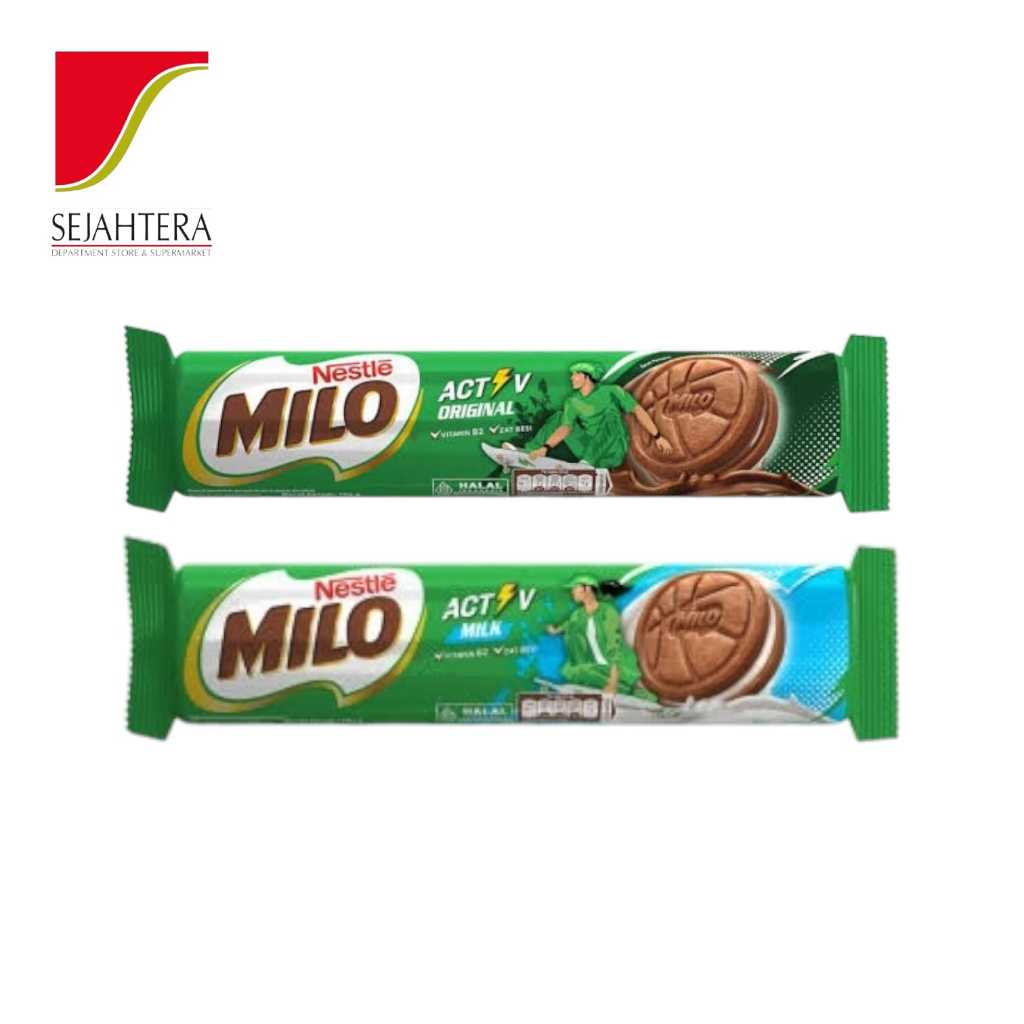 

MILO ACTIV BISCUIT ORIGINAL/MILK 104gr BKS