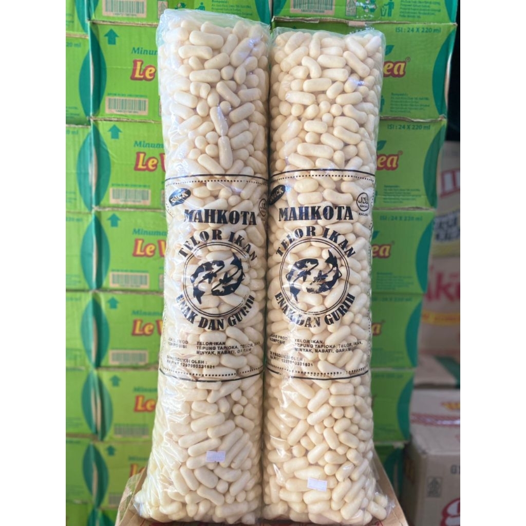 

Pilus ikan 1ball renyah gurih enak snack kiloan berat -+1kg