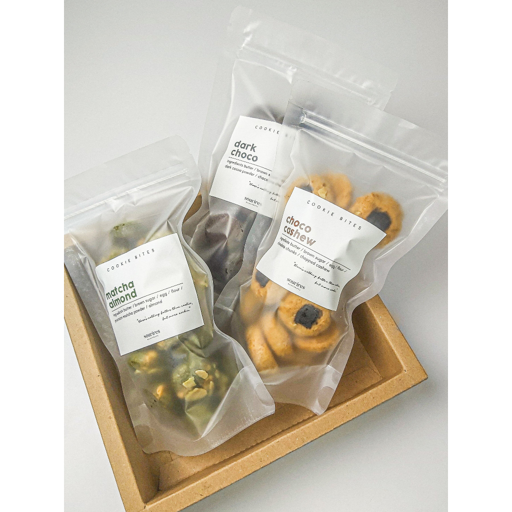 

Bitesize Cookie Pouch by Sourires Bakehouse