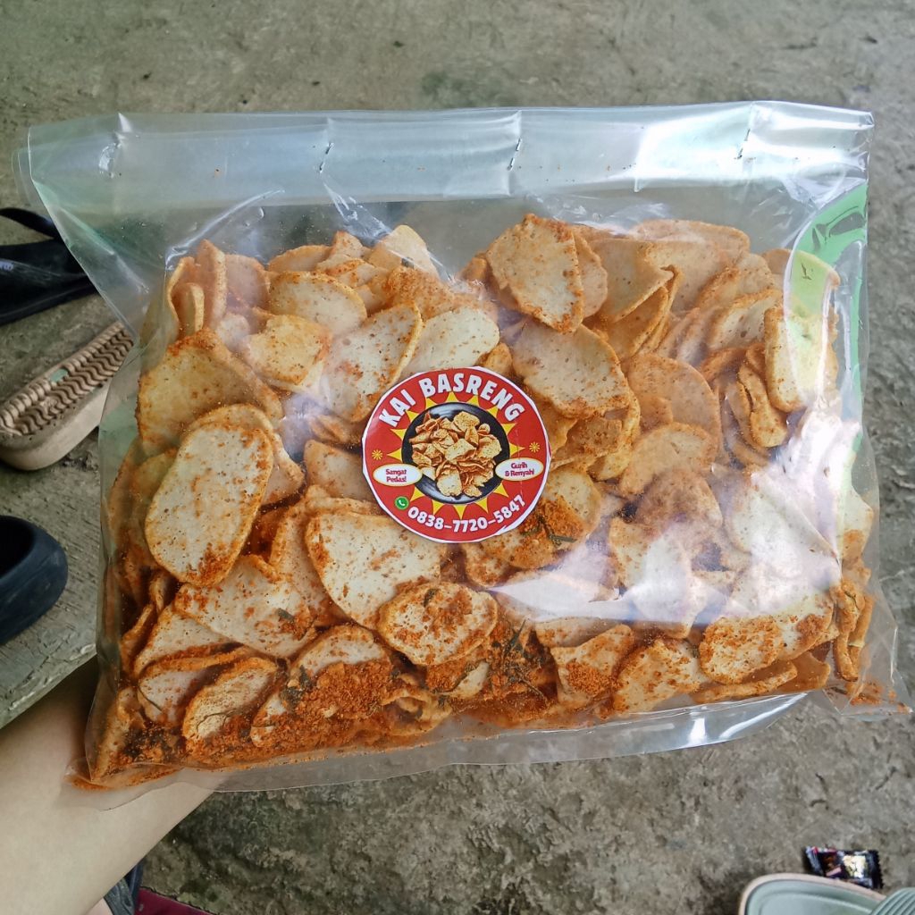 

2500 gram basreng pedas