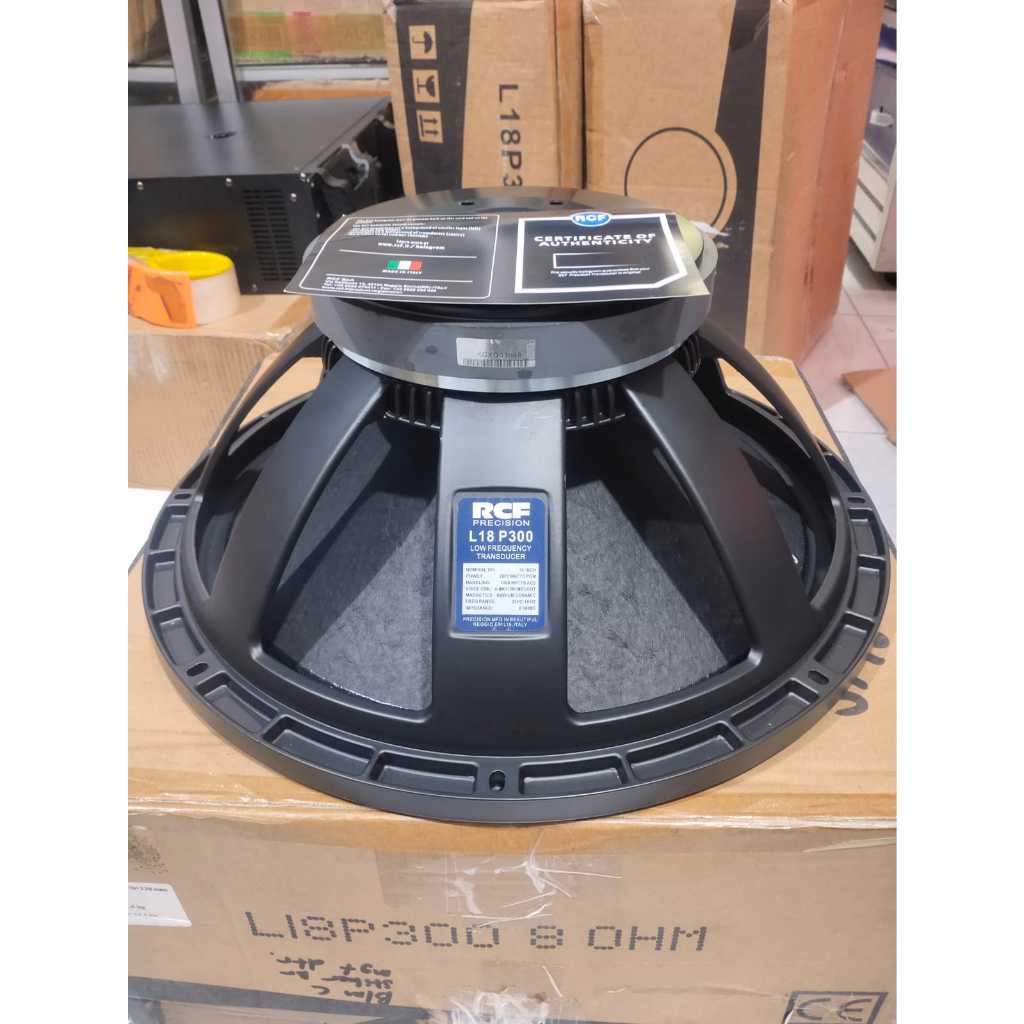 Speaker RCF LF18P300 Daun speaker belum coating RCF P300 18P300 18in 18 inchi Subwoofer 1000Watt VC 