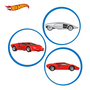 Hot Wheels Mobil Mainan Merah Emas