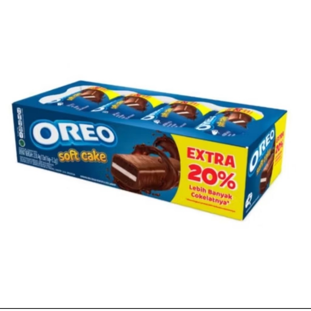 

oreo bolu softcake box 12x16g untuk camilan bersama keluarga