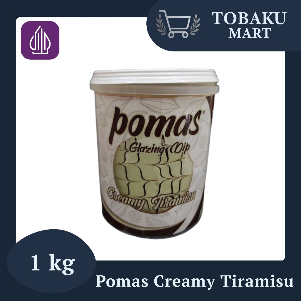 

POMAS CREAMY TIRAMISU DIP GLAZE 1KG / GLAZE CELUP SIAP PAKAI RASA TIRAMISU YANG LEMBUT DAN ELEGAN UNTUK DONAT, ROTI, DAN KUE MODERN / LAPISAN MENGILAP DENGAN AROMA KOPI MANIS DAN KRIM / COCOK UNTUK USAHA BAKERY, CEMILAN KEKINIAN, DAN DESSERT PREMIUM