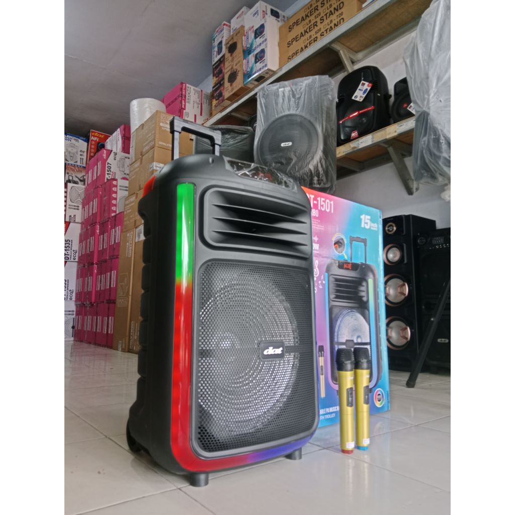 SPEAKER PORTABLE DAT DT 1502 TURBO