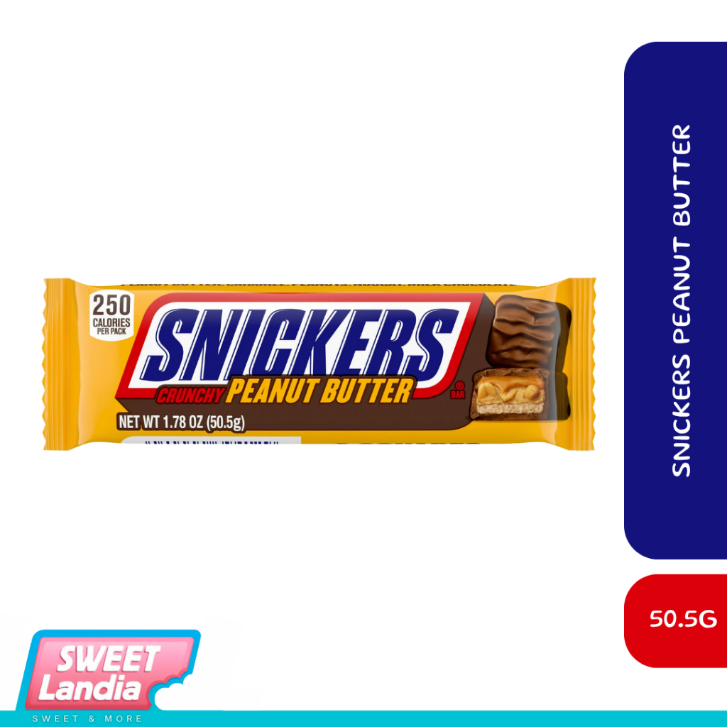

Snickers Crunchy Peanut Butter Chocolate 50.5g