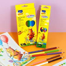 

Colokit Pensil Warna Dua Sisi CPC-C035 24 Dual-Warna 12Pcs/Set bolak balik anak aman