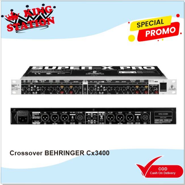 Crossover BEHRINGER CX3400/CX 3400 Crosover .