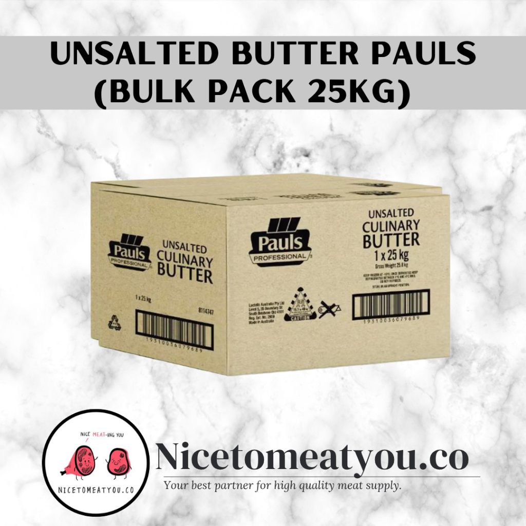 

AUS Unsalted Butter PAULS 25KG