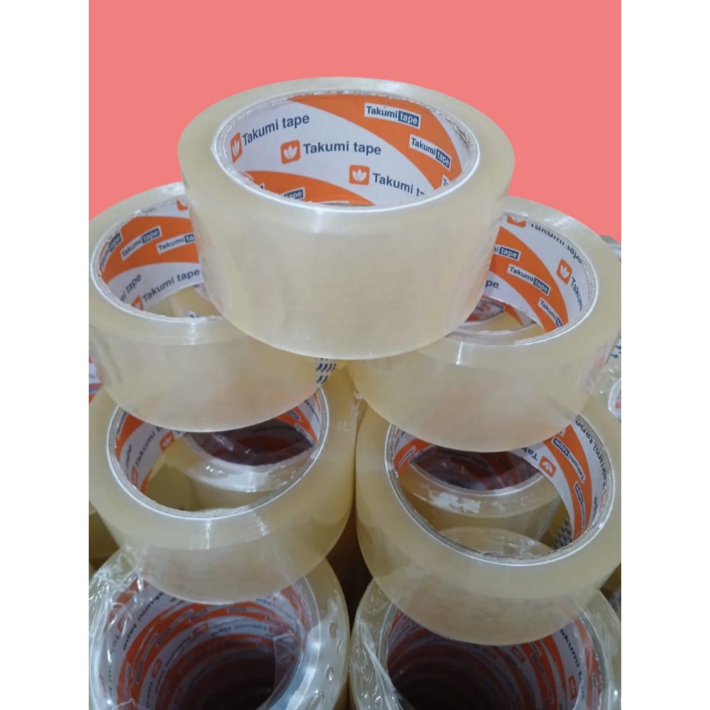 

Lakban Bening Transparan 2 Inch 45mm X 100 Yard;Selotip OPP Tape