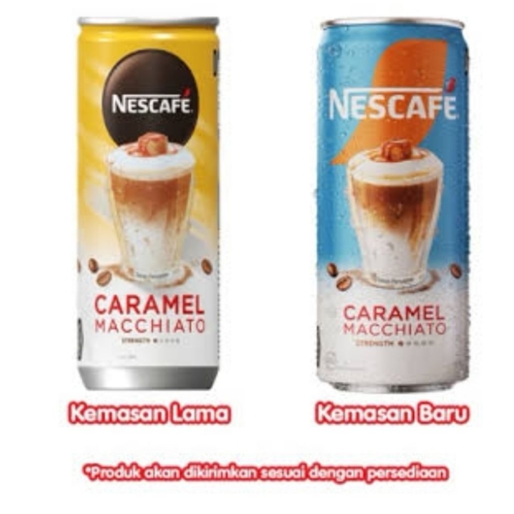 

Nescafe Coffee Drink Caramel Macchiato Kaleng 220 ml