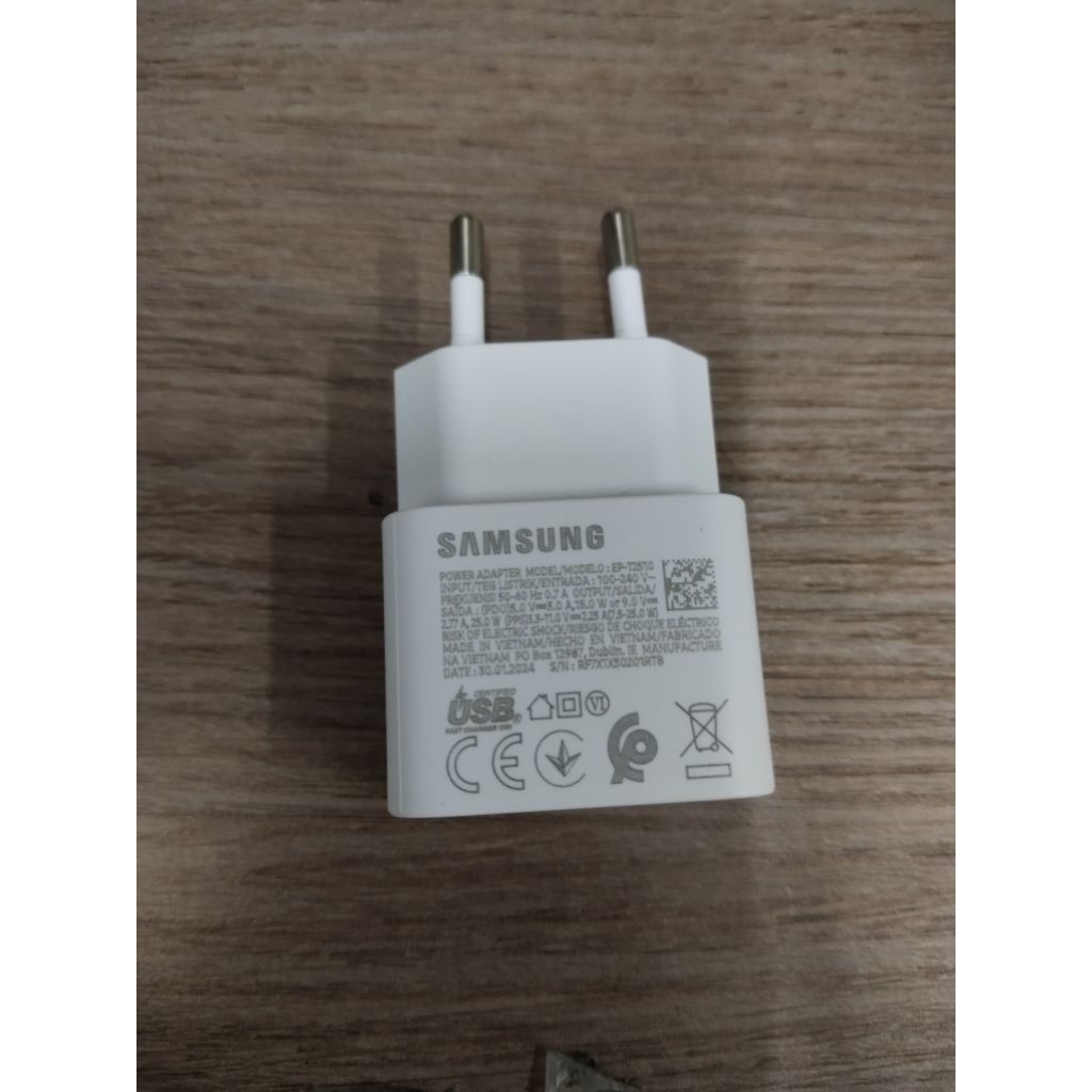 Charger Samsung 25 watt