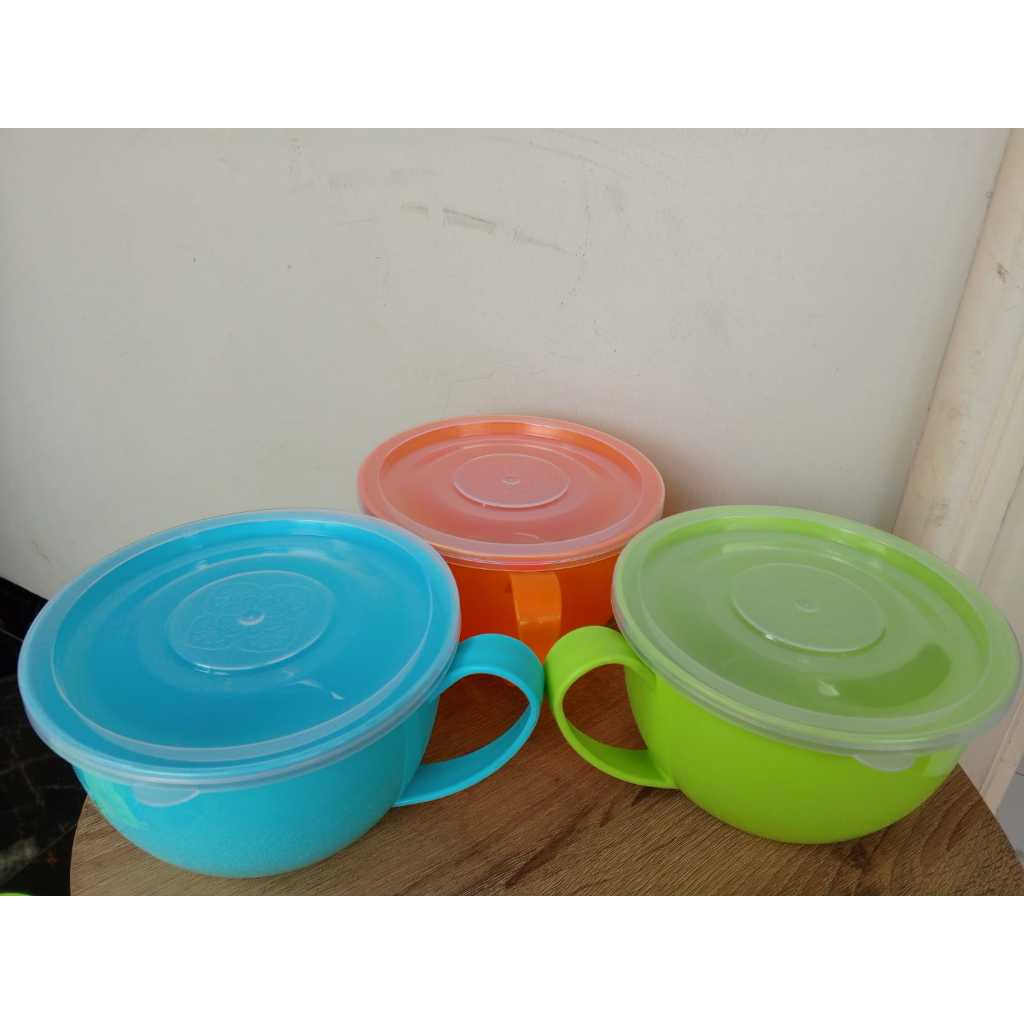 MANGKOK TUTUP TEBAL / MANGKOK TUTUP / MANGKOK PLASTIK BULAT / MANGKOK TUTUP WARNA / MANGKUK TUTUP / 