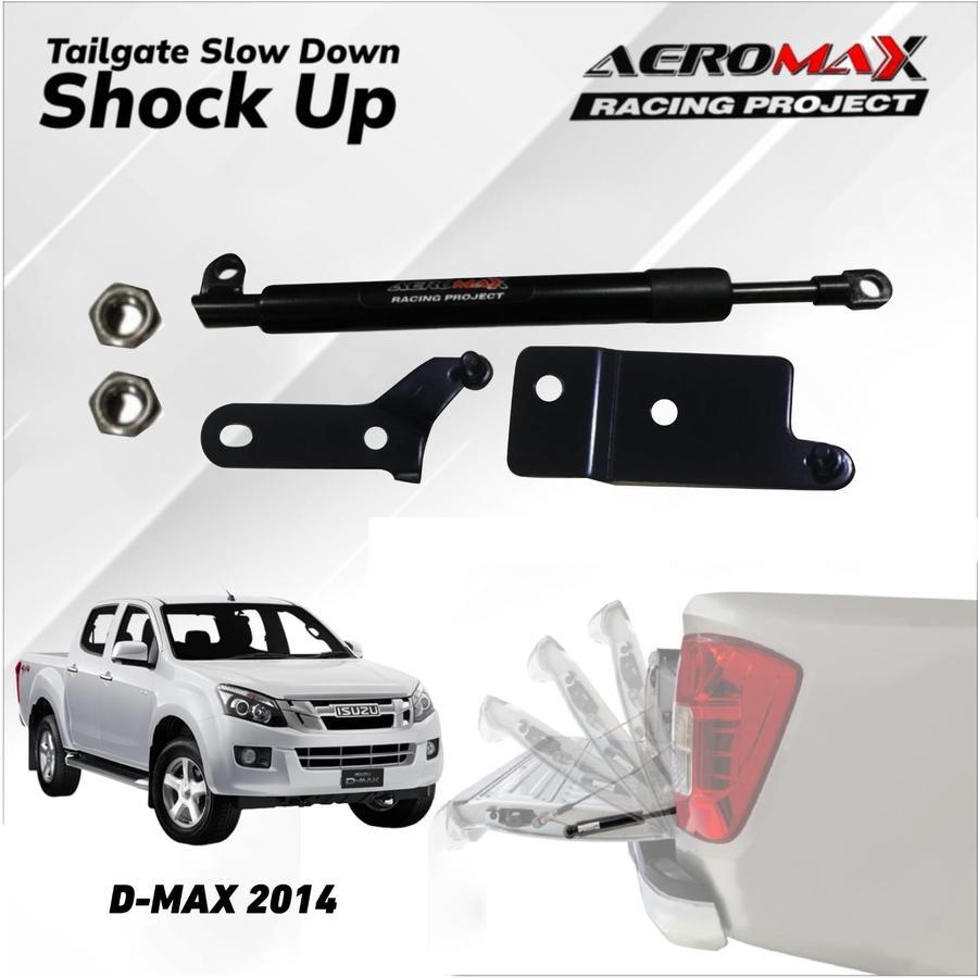 Aksesoris Engsel Soft Close Open Aeromax Tailgate Assist Hirolis Bak Isuzu DMAX 12+
