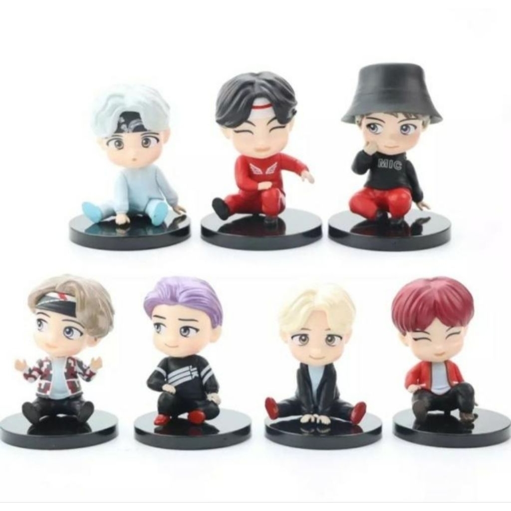 FIGURE BTS SET 7PCS