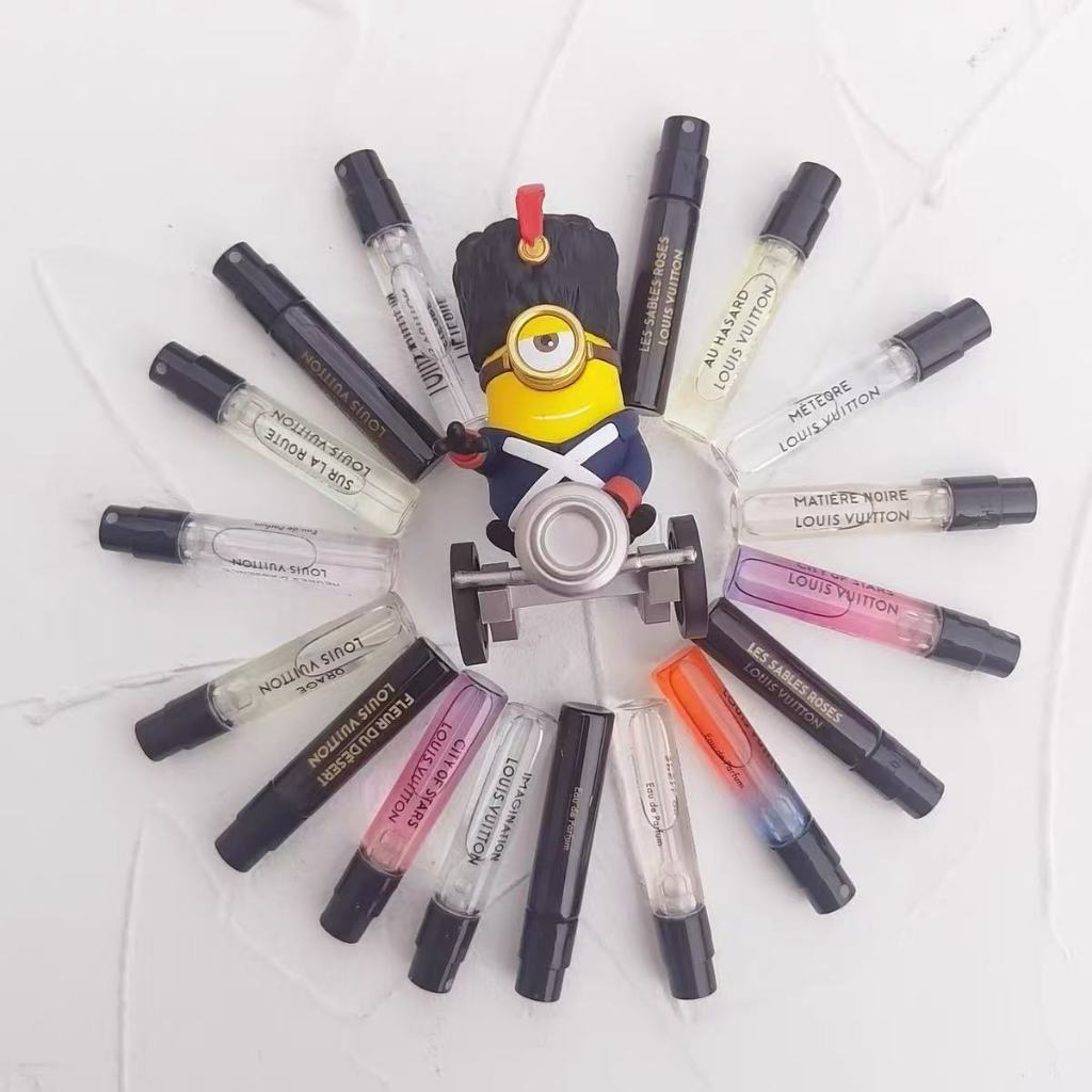 Parfum Lv Original 2ml / Louis Vuitton Parfume / Les Sables Roses / Rose Des Vents / Dancing Blossom