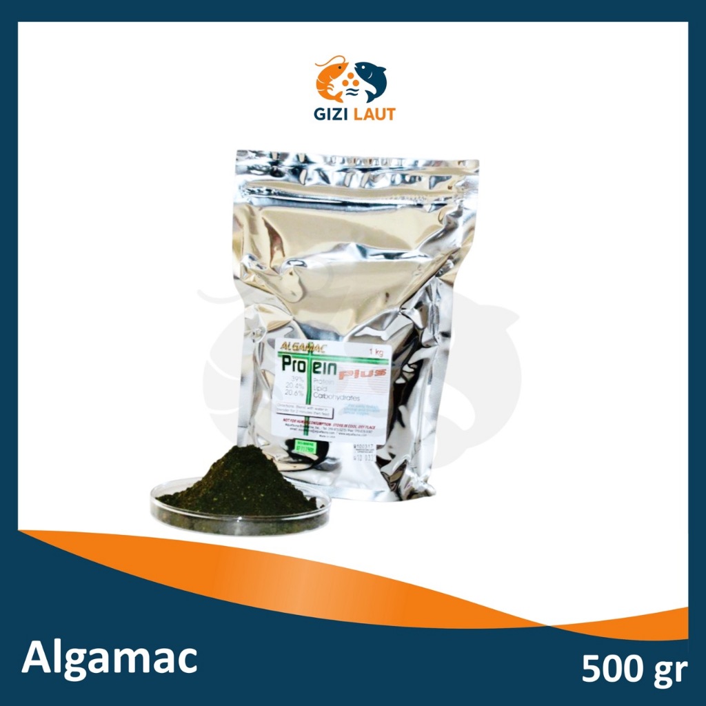 Algamac | Pakan Benur Udang | Bio Marine | Protein Plus | Algamac Protein Plus