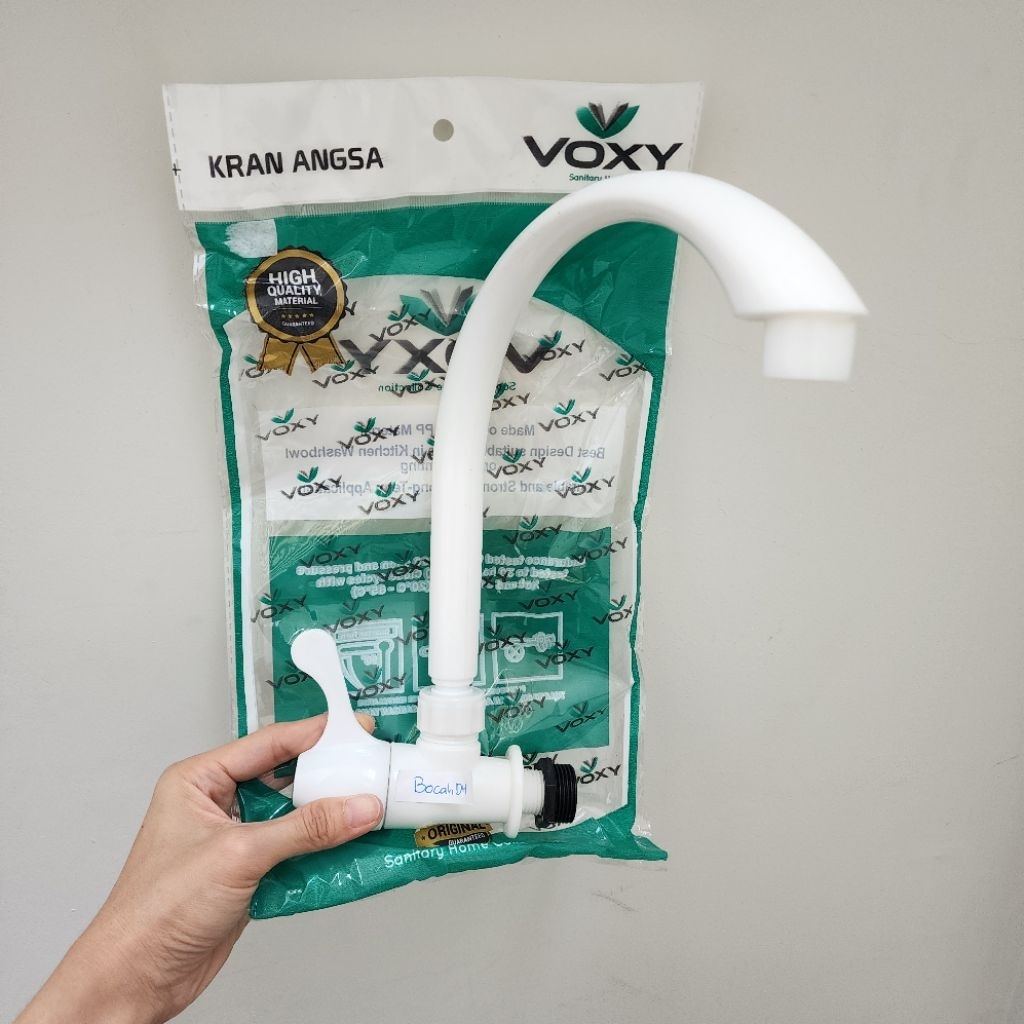 KRAN ANGSA PLASTIK VOXY / KRAN BAK CUCI PIRING / KERAN AIR DAPUR / KRAN DAPUR